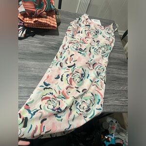 Athleta Multicolor Floral Dress